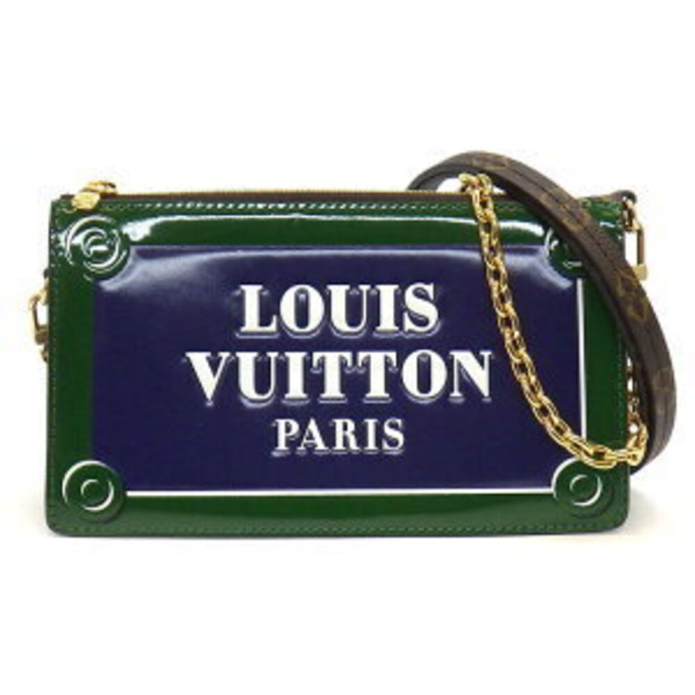 Louis Vuitton Street Sign Lexington Shoulder Bag Blue Green LV